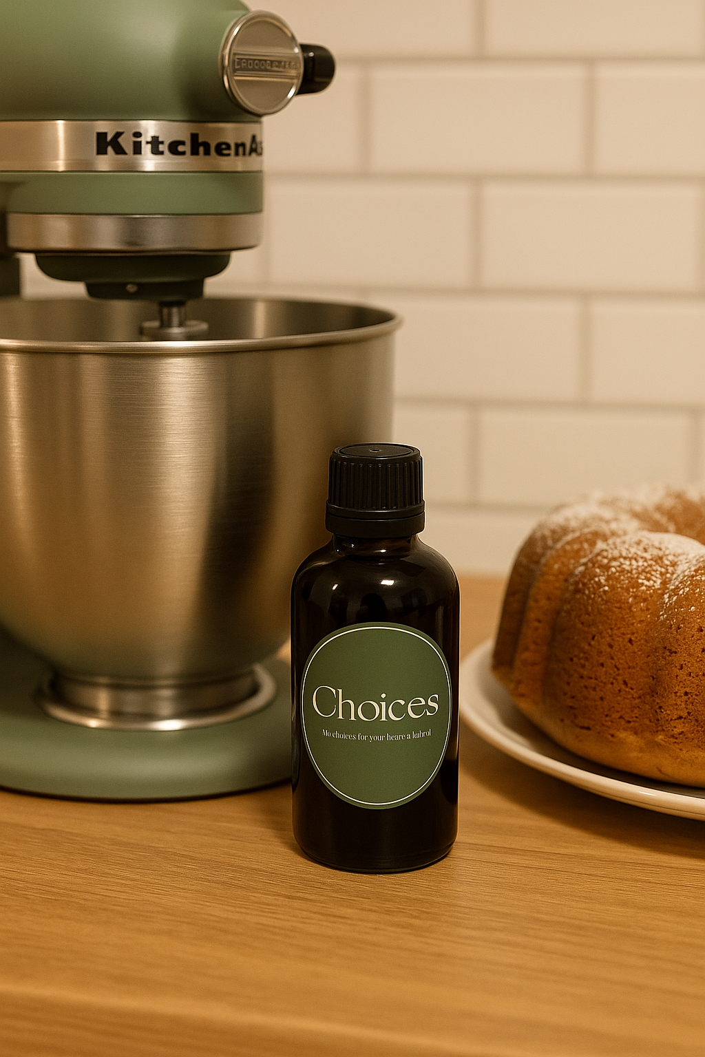 Vanilla dessert flavor with seed